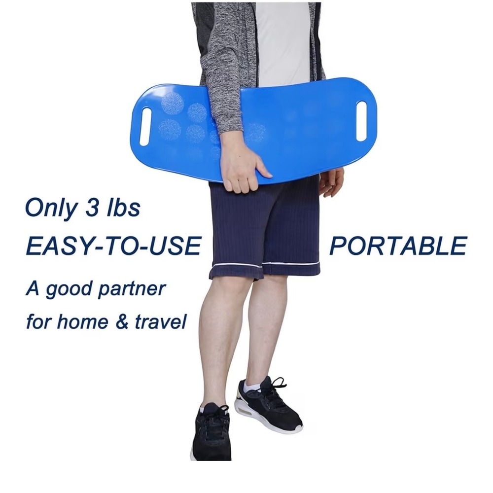 Simply Fit Board Orange Core Balance Board with Twist Motion and Handles Active - Picture 3 of 9
